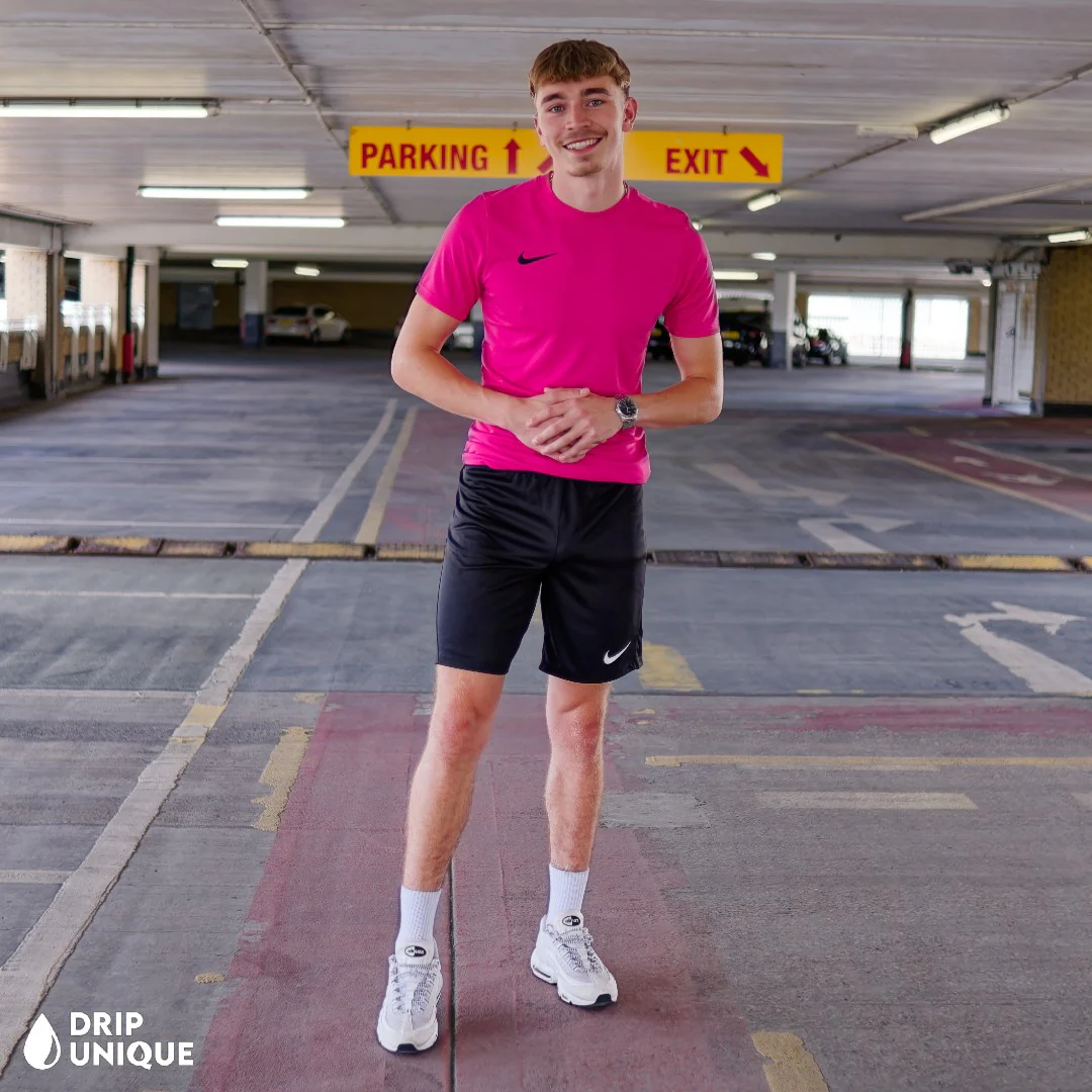 Nike Dri-Fit T-Shirt Hot Pink - Image 3