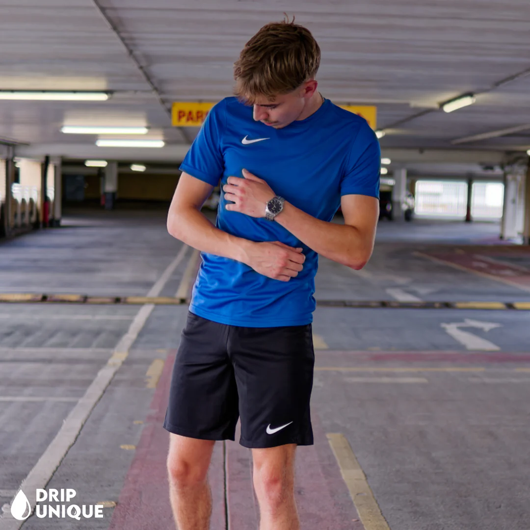 Nike Dri-Fit T-Shirt Royal Blue - Image 3