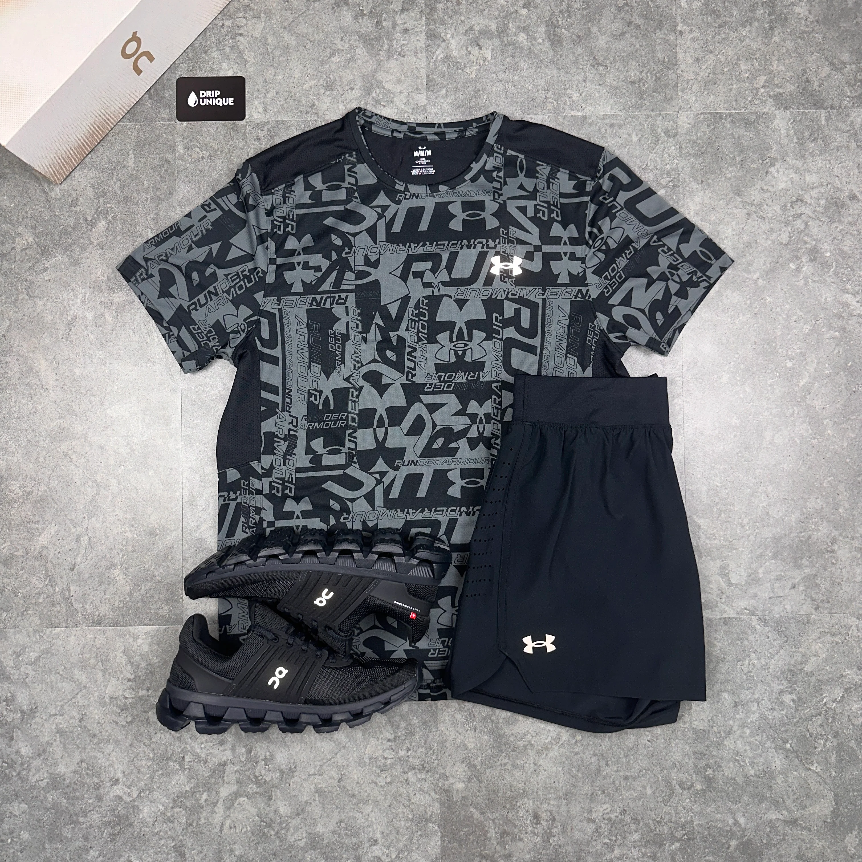 Under Armour Launch Speedpocket Shorts Black - Image 5
